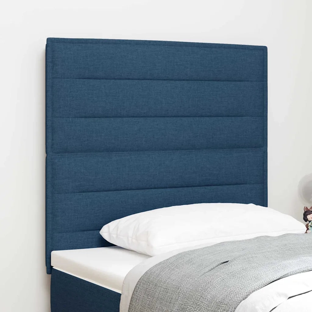 Testiera Blu 90 cm Tessuto 3337676