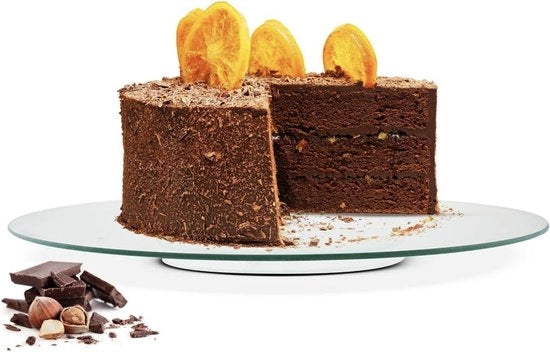 Piastta per torte e dessert in vetro Ø 40 cm