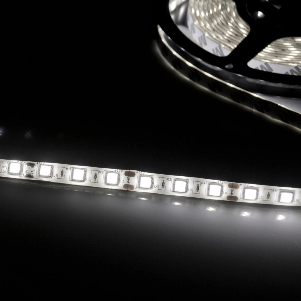 Striscia LED Polux 5m 12V IP20 6500K 2900lm fredda