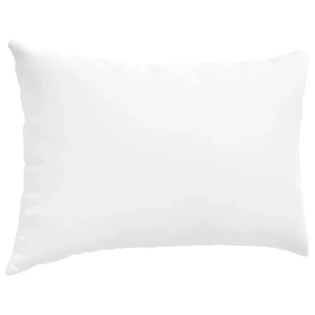 Cuscini da Divano 2 pz | Cuscini per sedie Bianco 60 x 40 cm Tessuto