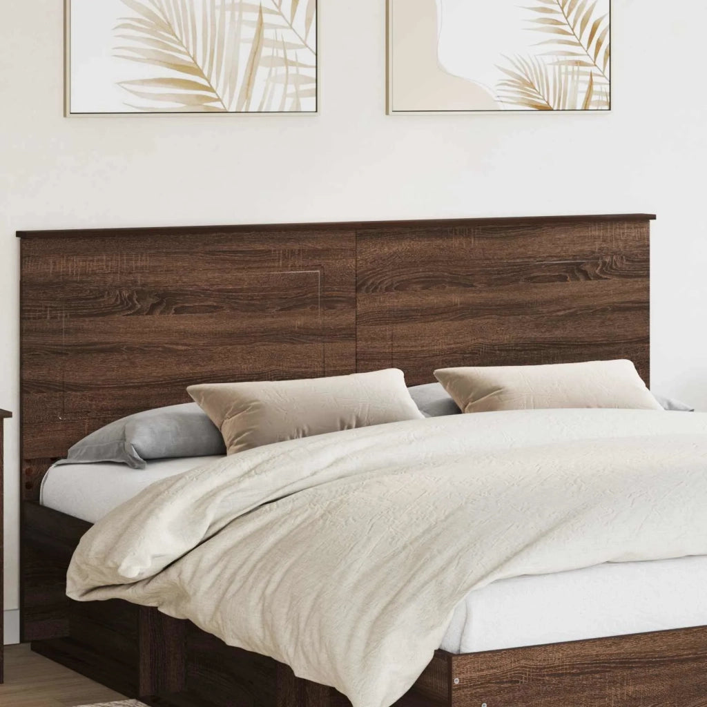 Testiera | Testata Quercia marrone 100 cm Legno ingegnerizzato