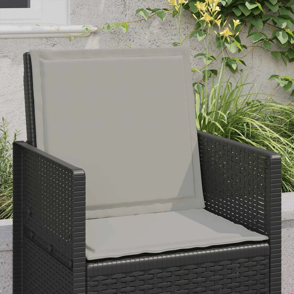 Cuscini per Seduta e Schienale 4 pcs Grigio Chiaro 899980