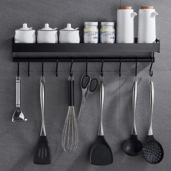Rack da cucina in legno massello