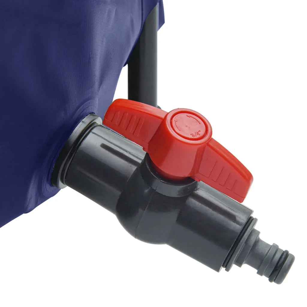 Serbatoio Acqua con Rubinetto Pieghevole 500 L in PVC 155996