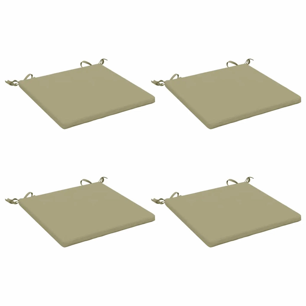 Cuscini per Sedia in 4 Pezzi SOEST 4 pz 100% Poliestere 944325