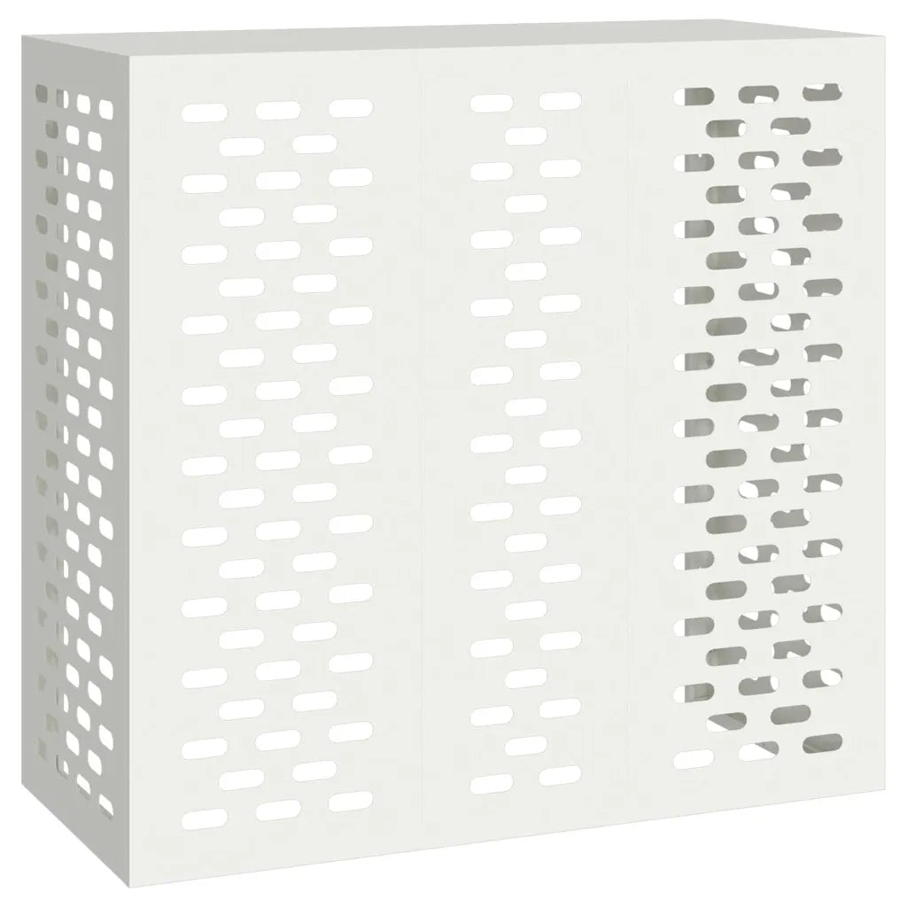 Copertura per condizionatore d'aria Bianco 110 x 50 x 105 cm