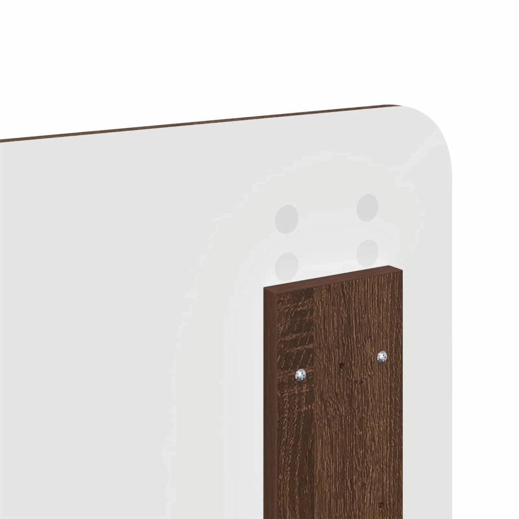 Testiera Rovere Marrone Legno ingegnerizzato 887843