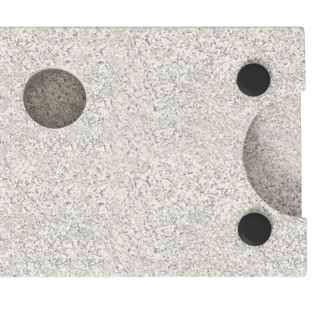 Base per ombrellone in granito 25 kg ¨C Minimal ¨C Grigio ?32/38/48 mm