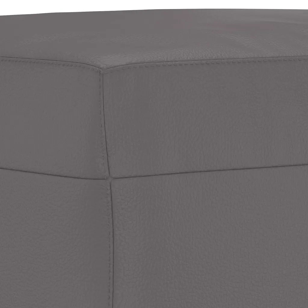 Set di Divani 4 pz con Cuscini Grigio in Similpelle 3201405