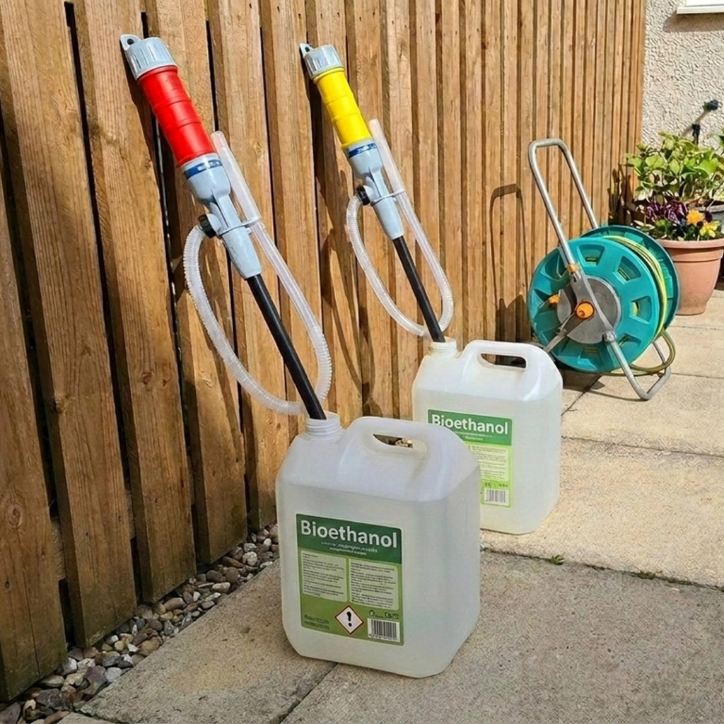 Pompetta elettrica per travaso Bioetanolo