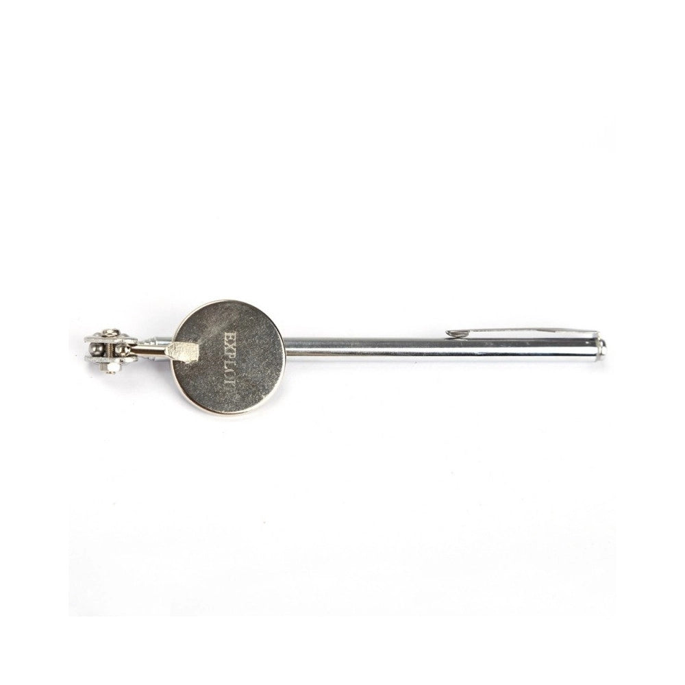 Trade Shop - Penna Allungabile Con Calamita Magnete Specchio Rotondo Strumento -