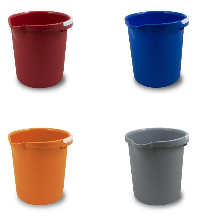Secchio acqua tondo con becco 10 litri belli&forti