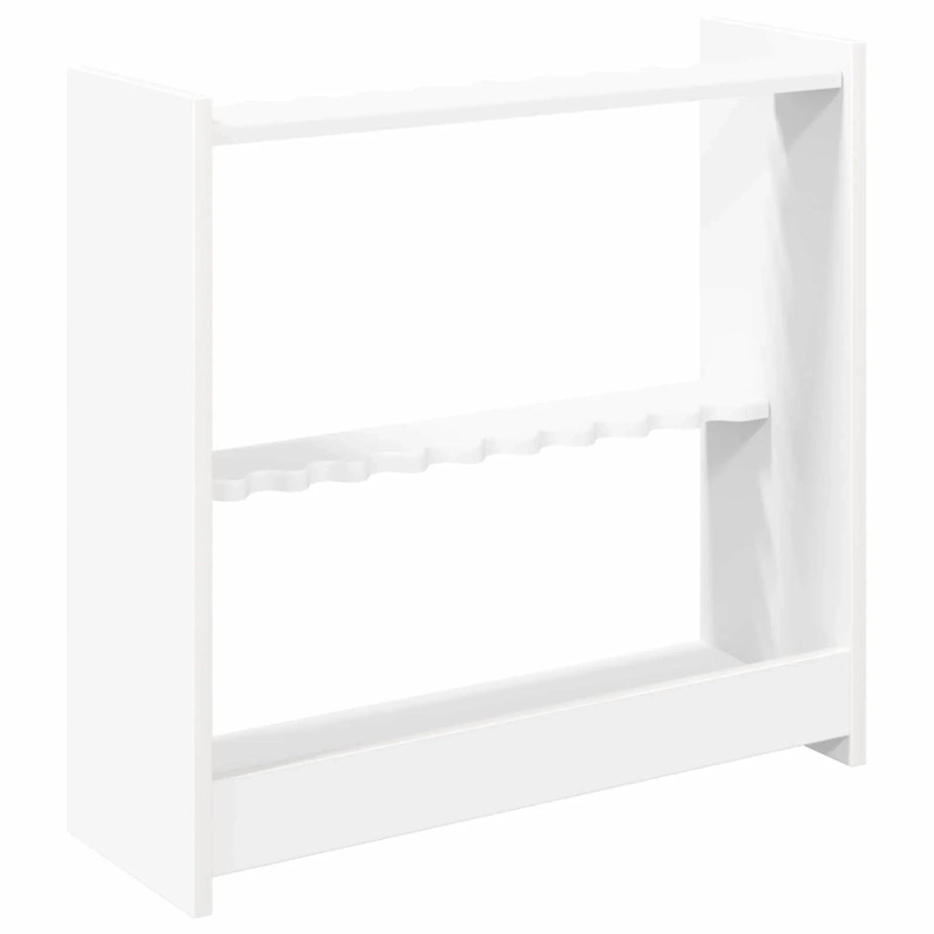 Supporto per stecche da biliardo Legno ingegnerizzato Bianco 3429707