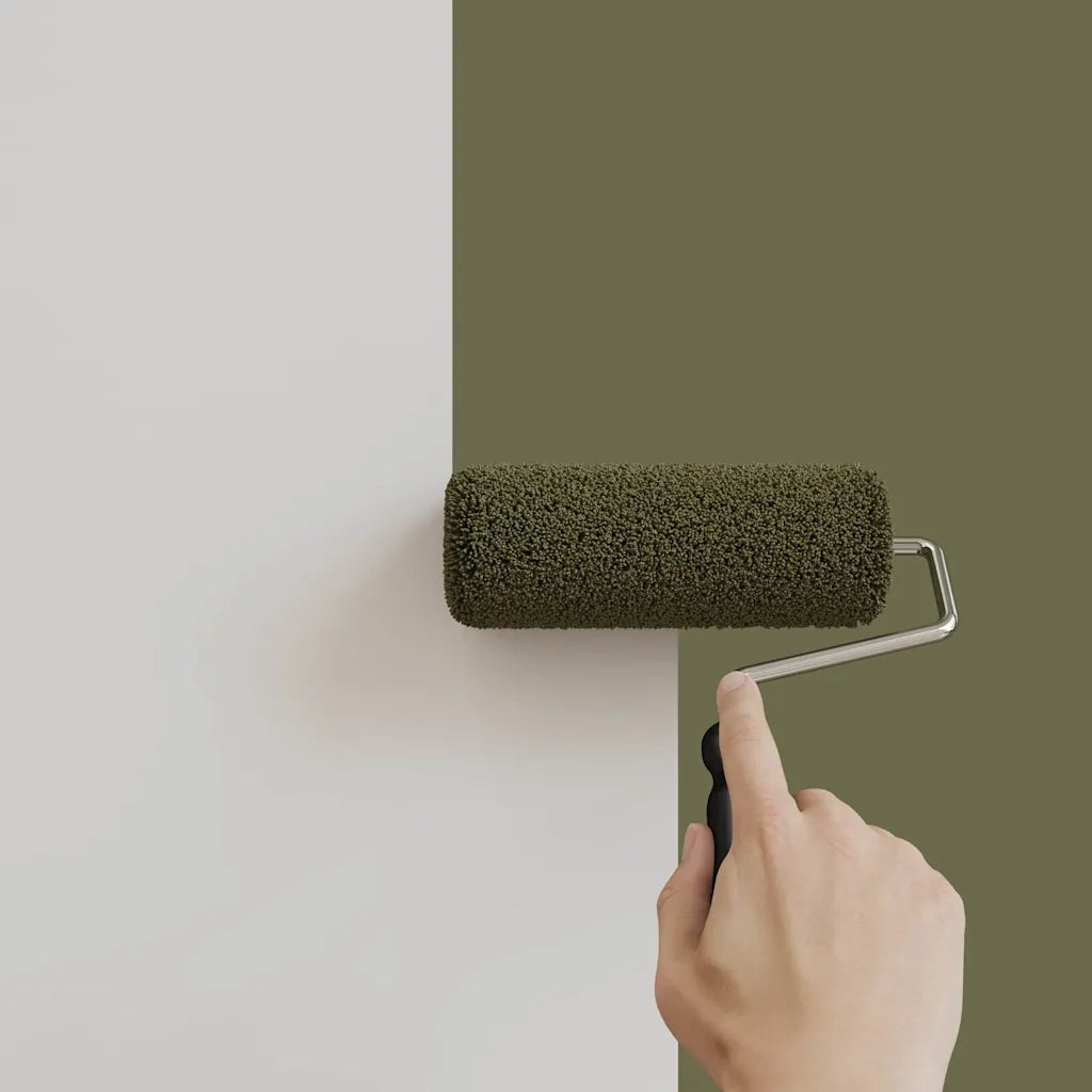 Pittura murale Verde 2,5 L Stampa da parete 4008519