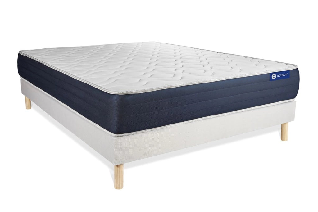 Kit rete e materasso Actimemo sleep 130x220cm - Spessore : 22cm- memory foam - Bilanciato -
