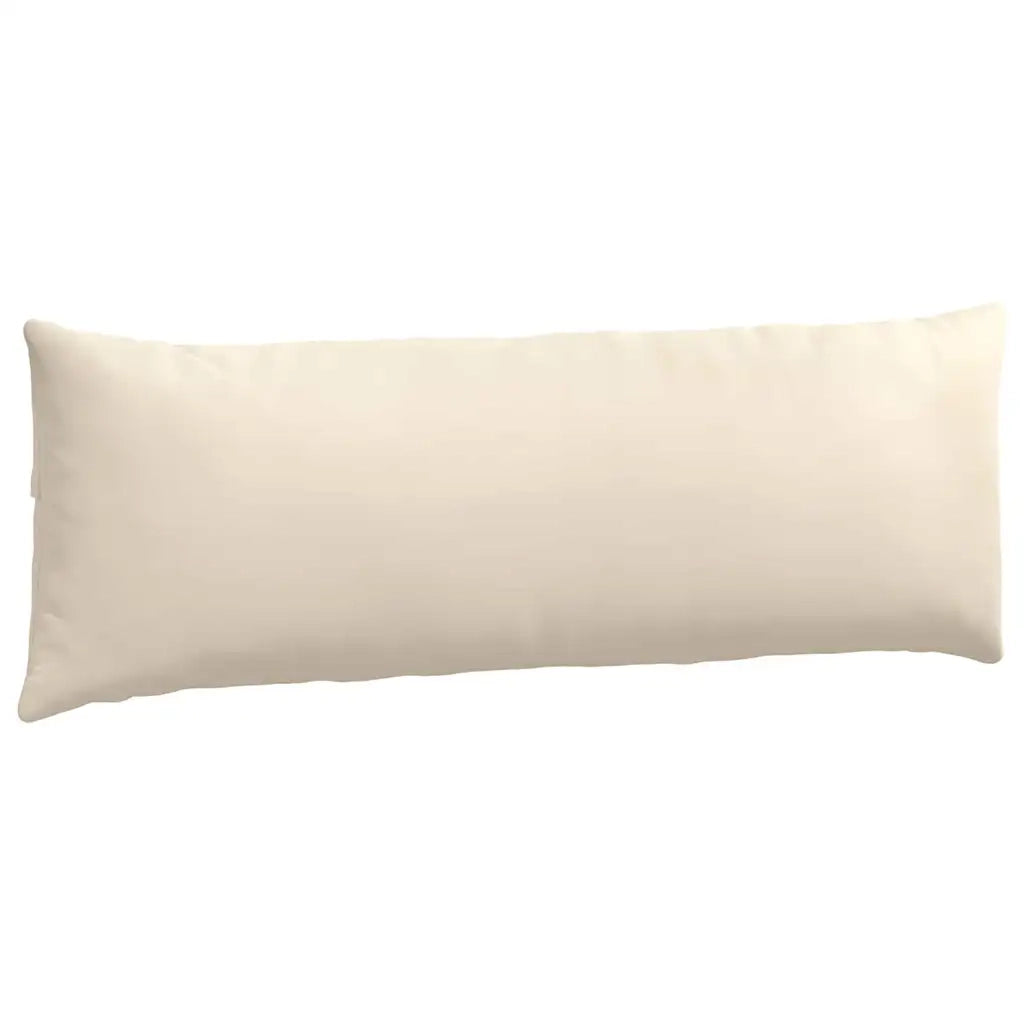 Cuscini da Divano 2 pcs Beige 120 x 40 cm Tessuto 42013816