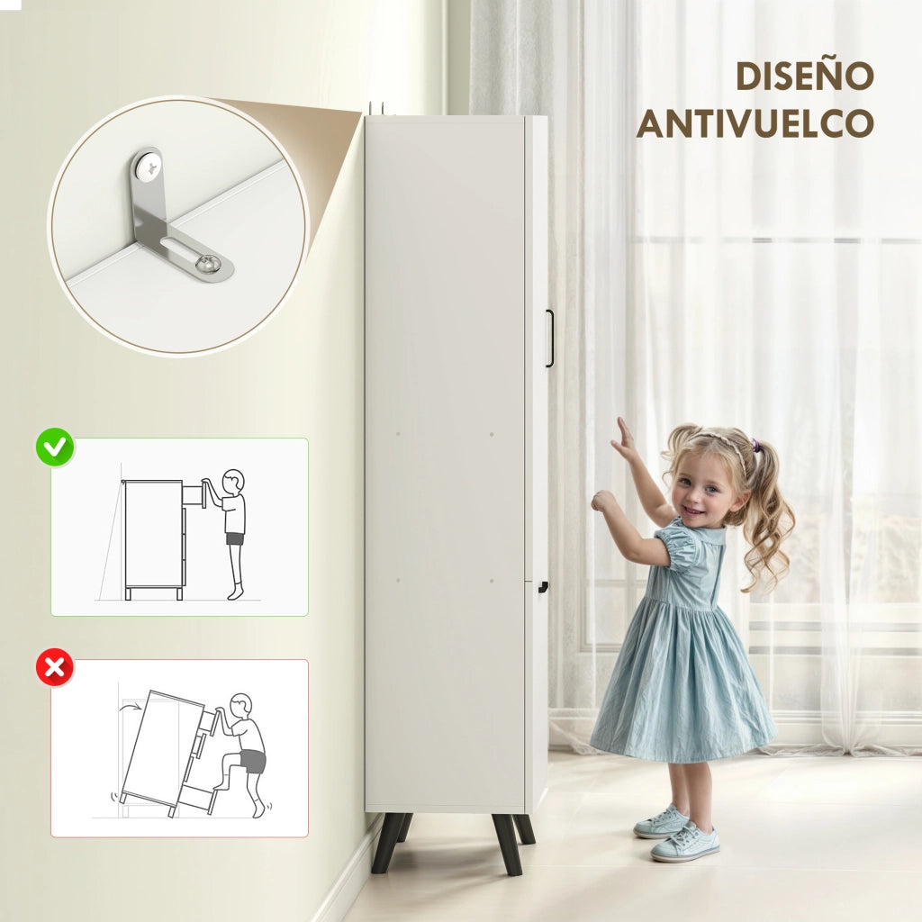 Armadio Bagno ¨C Minimal ¨C Bianco 35x31,5x144 cm