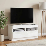 Mobile TV LED Bianco Legno ingegnerizzato 897435