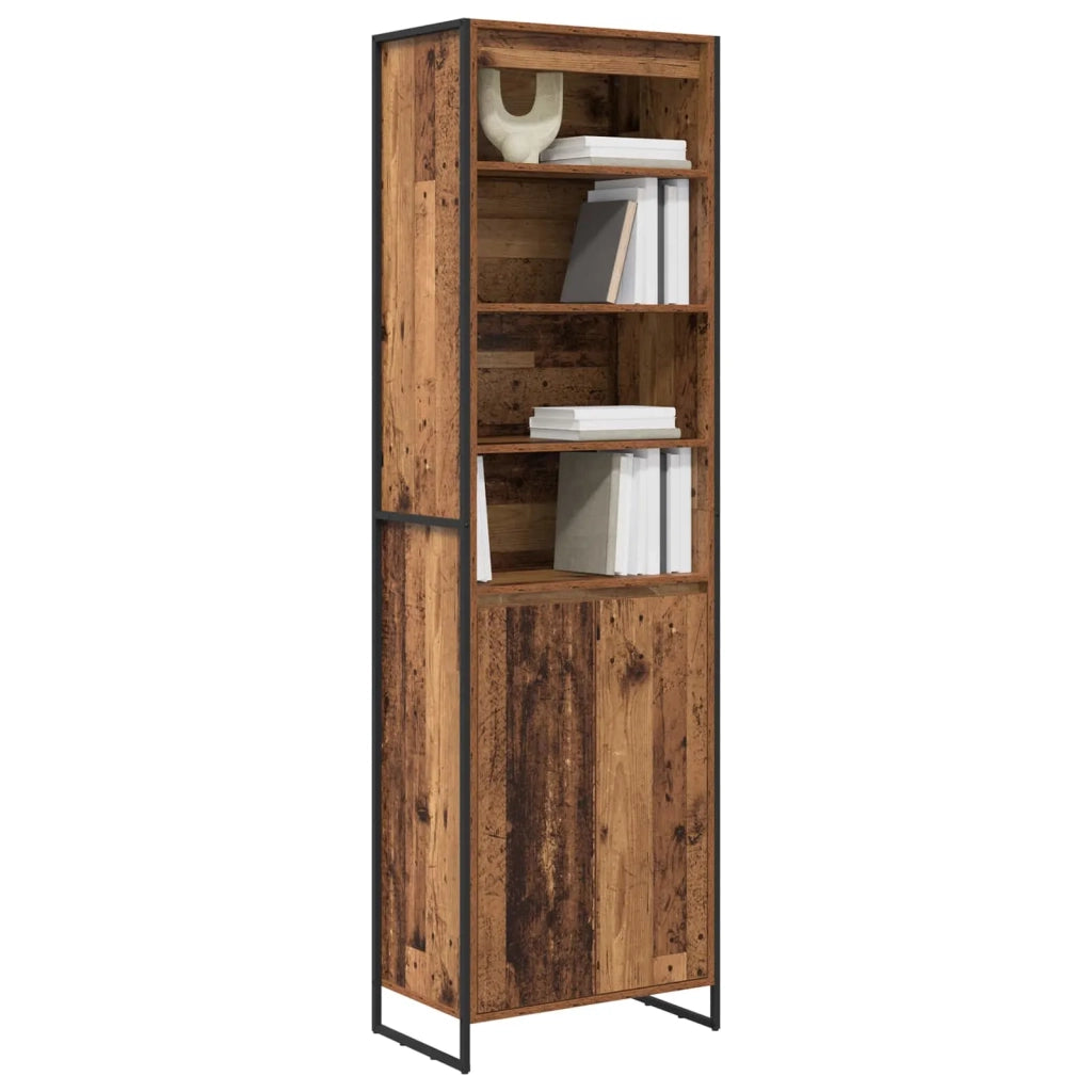 Armadi alti 2 pcs Legno vecchio 60 x 36 x 200 cm