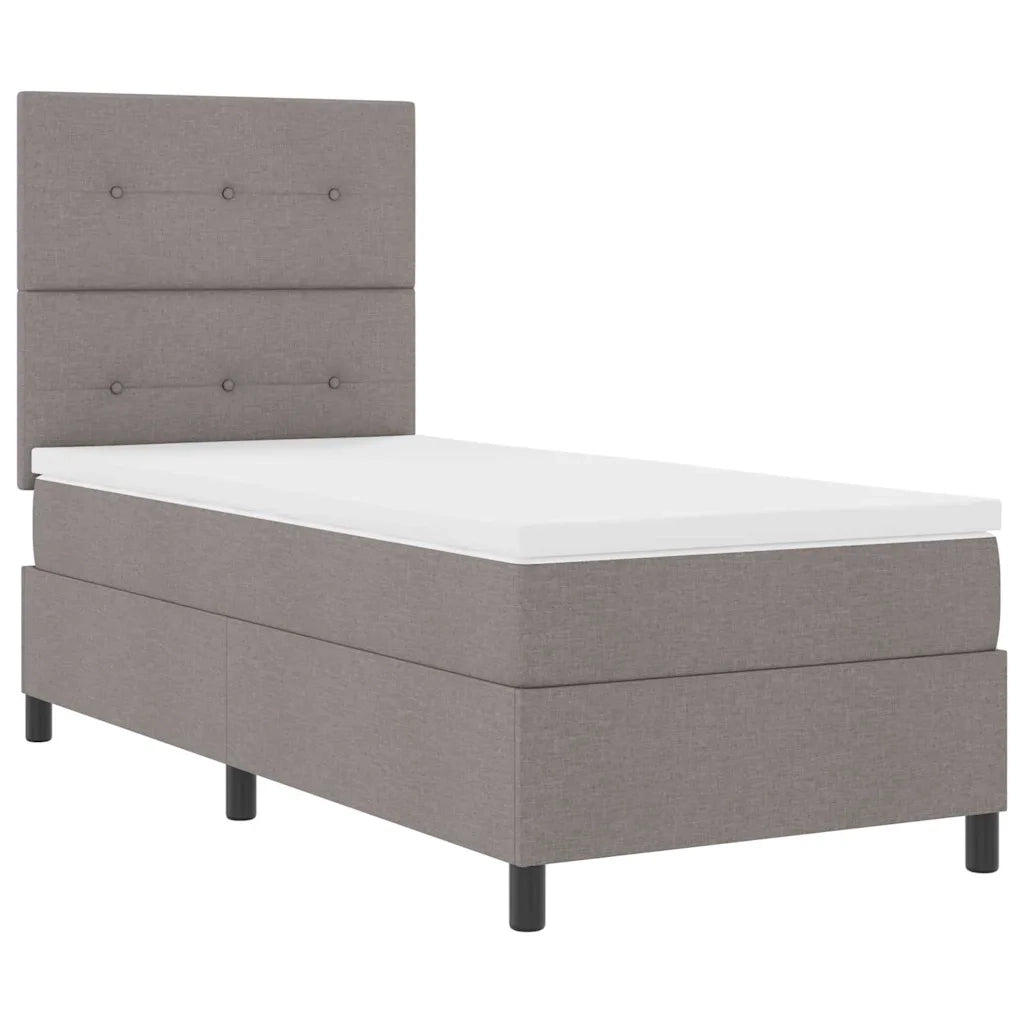 Letto a molle con materasso Talpa 100 x 200 cm Tessuto 3339368
