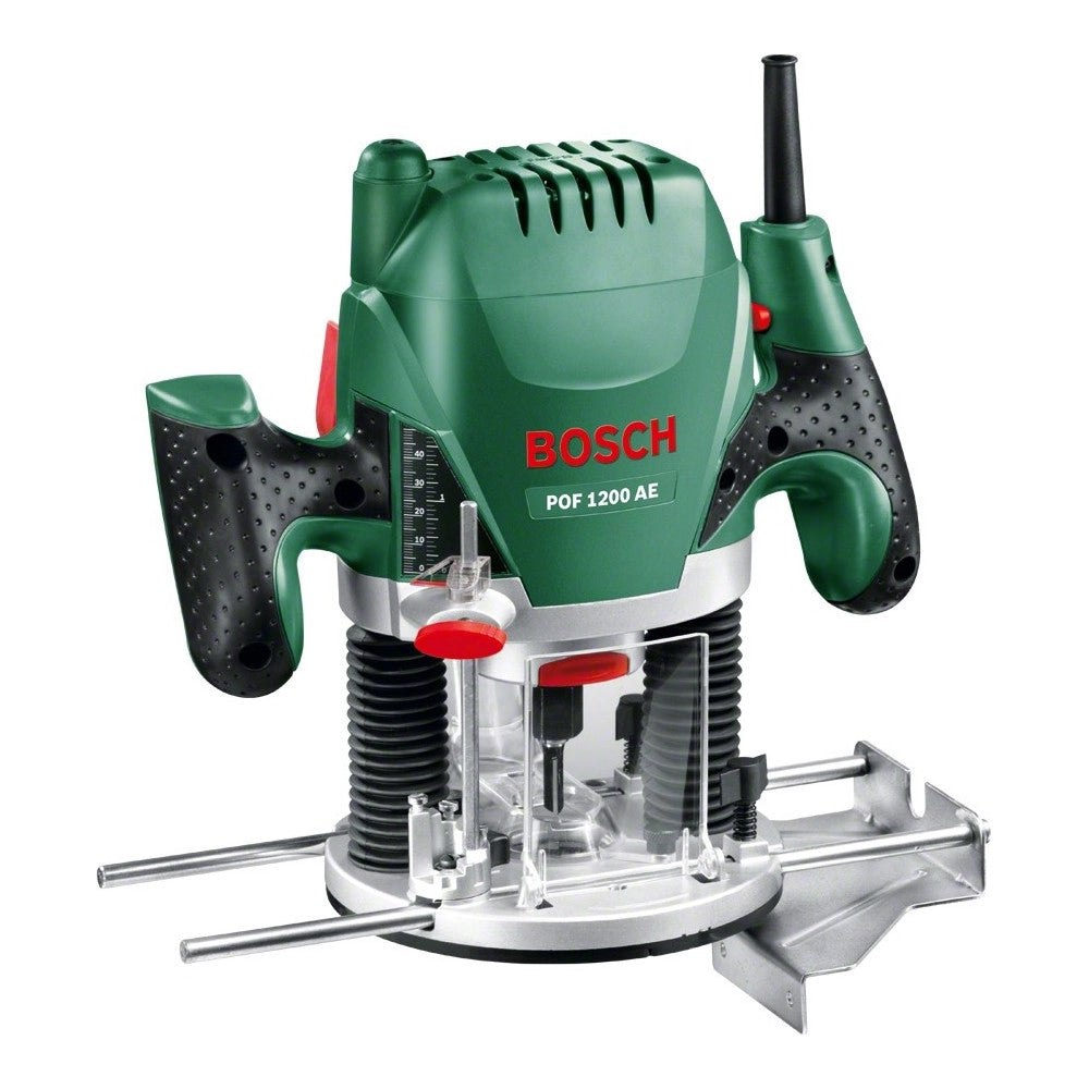 Trade Shop - Fresatrice Verticale Pof 1200ae Pantografo 1200w Bosch Regolazione Elettronica -
