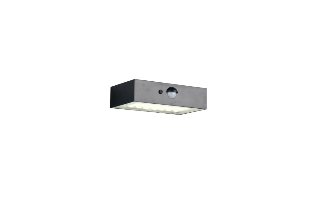 Applique solare da esterno LED 3W IP65 nera ELVAS RL