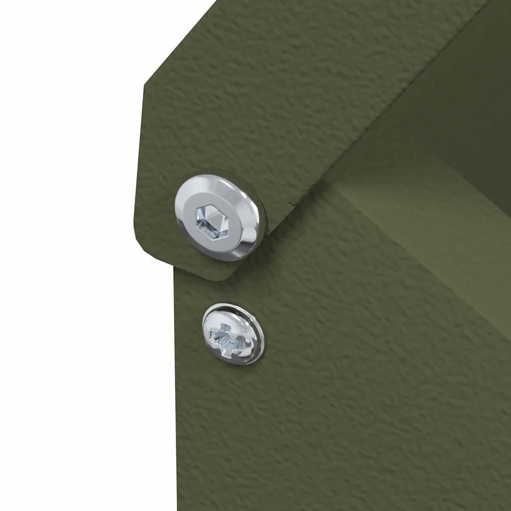 Feeder per pollo Verde oliva 21 x 16 x 33 cm 874664