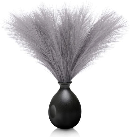 Pampas di grano 6 pezzi 45 cm - Pampas artificiale - Piante essiccate - Decorazioni per vaso - Decorazione per salotto - Aspetto naturale