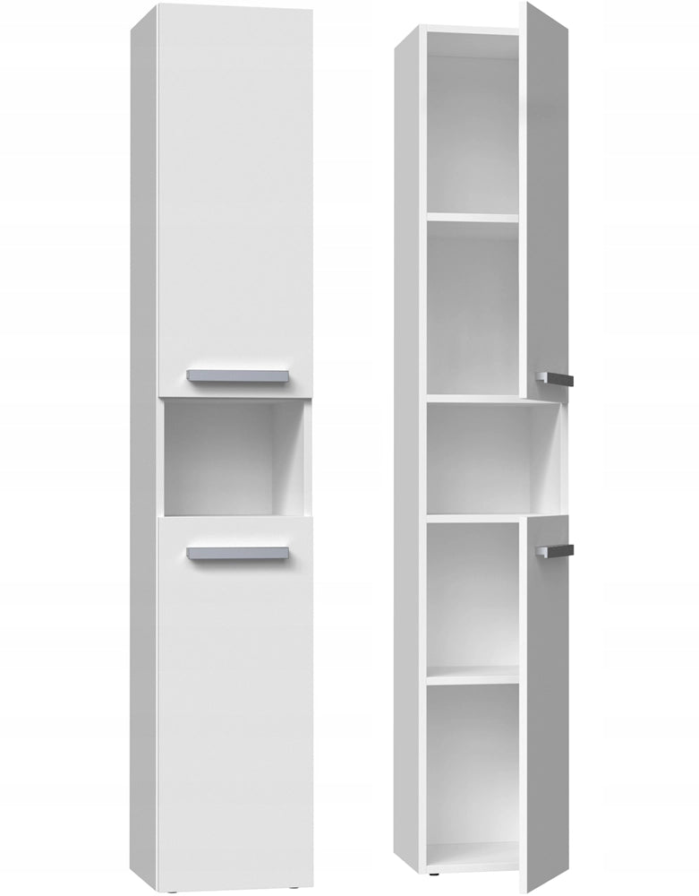 Colonna bagno NEL e bianco