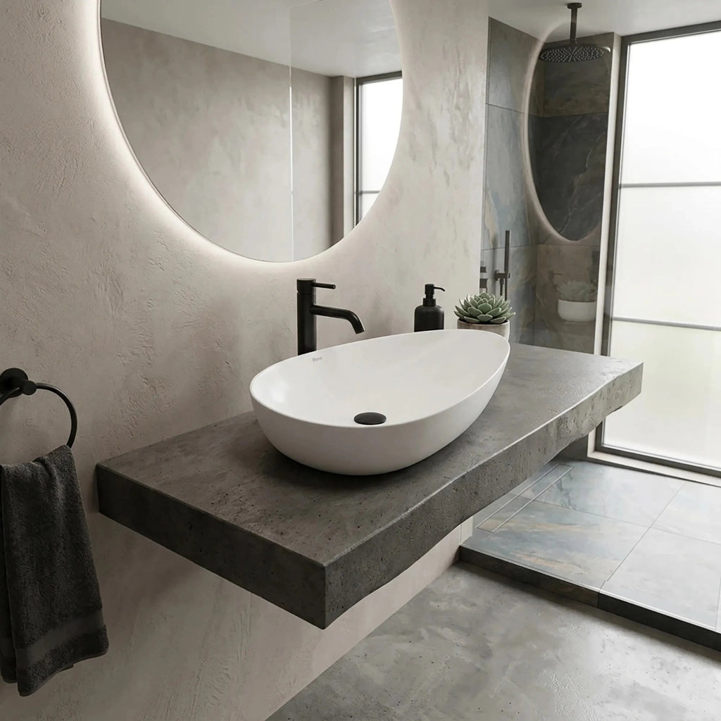 Lavabo Da Appoggio Rea Greta 65