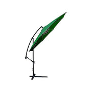 Ombrellone Metallo Poliestere Laterale Verde 300 Vette 04988