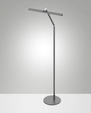 Lampada da terra Beba LED 12W 1340lm, Struttura in alluminio e metacrilato, Dimmerabile al tocco, IP20, 106cm, Colore Antracite - Beba
