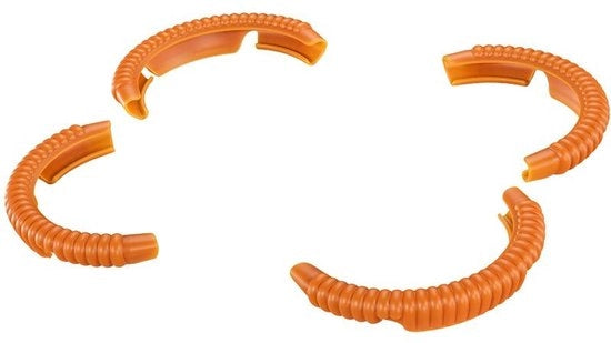 Accessori di protezione anti-urto e anti-sbattimento per DJI AVATA2, disponibili in nero, verde e arancione.