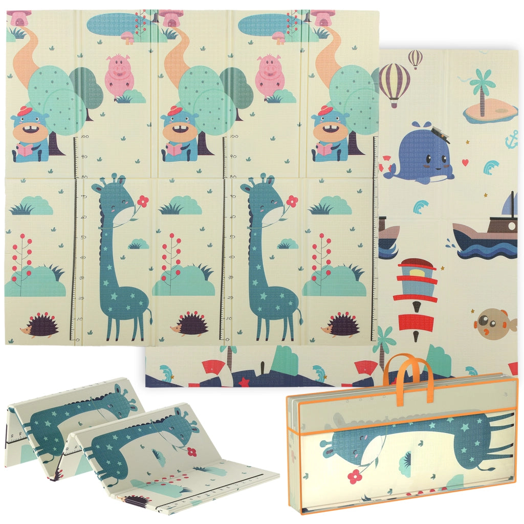 Tapis de jeu per bambini ¨C zephmum ¨C 196x176x1.5 cm multicolore