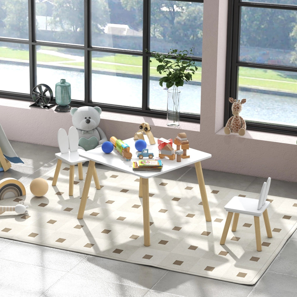 Tavolo da pranzo per bambini ¨C Minimal ¨C Bianco