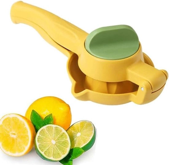 Spremifrutta Manuale per Limoni e Arance - 9cm di diametro, Manuale e Facile da Utilizzare Giallo