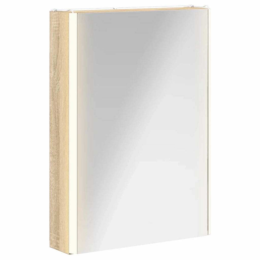 Mobiletto per specchio da bagno Rovere Sonoma 889225