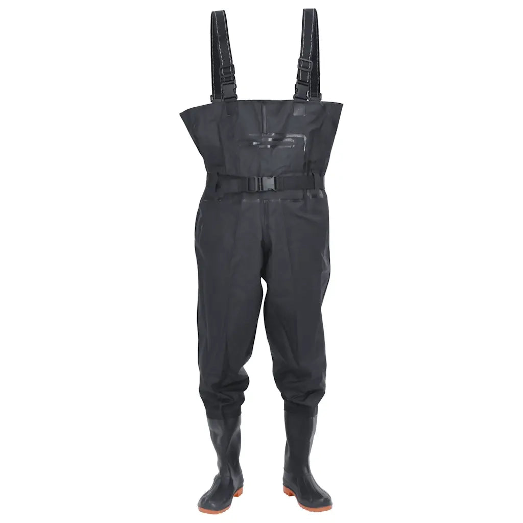 Wader con Stivali e Cintura Nero Taglia 46 4017007