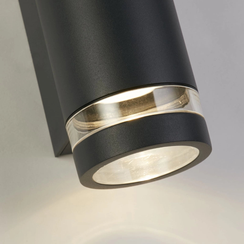 Lampada da parete per esterni Austin grigia
