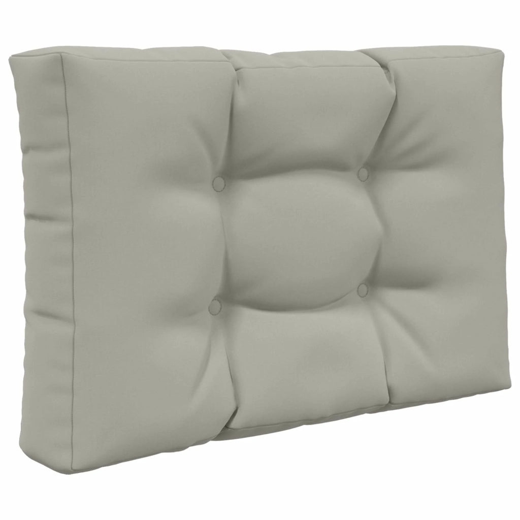 Cuscino per divano da esterno 2 pcs Grigio Poliestere 900728