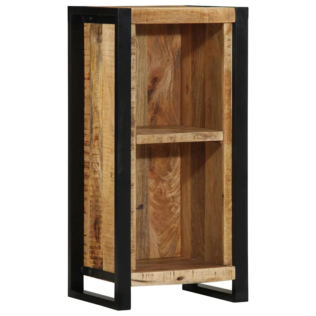 Comodino | Armadio da Notte | Mobiletto da notte Marrone Legno massello di mango