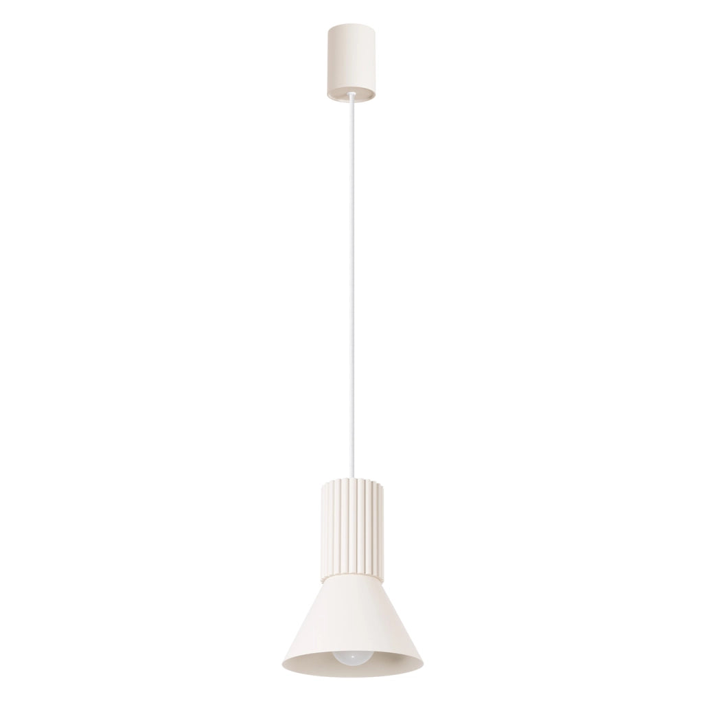 Lampada a sospensione ESTRIA 1 beige