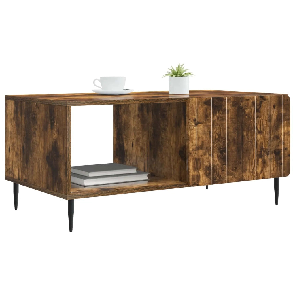 Tavolino da salotto Rovere Fumo 90 x 50 x 40 cm 894500
