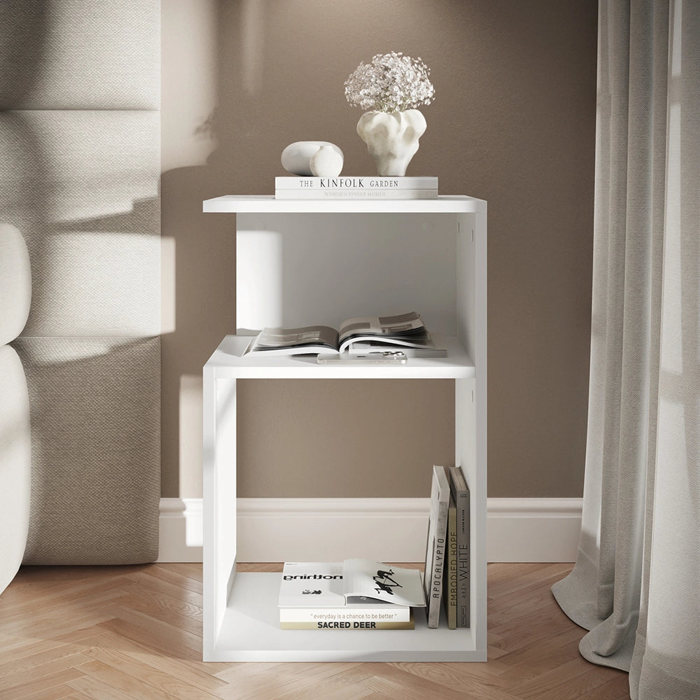 Vicco Comodino camera da letto Bianco 40 x 65.3 cm