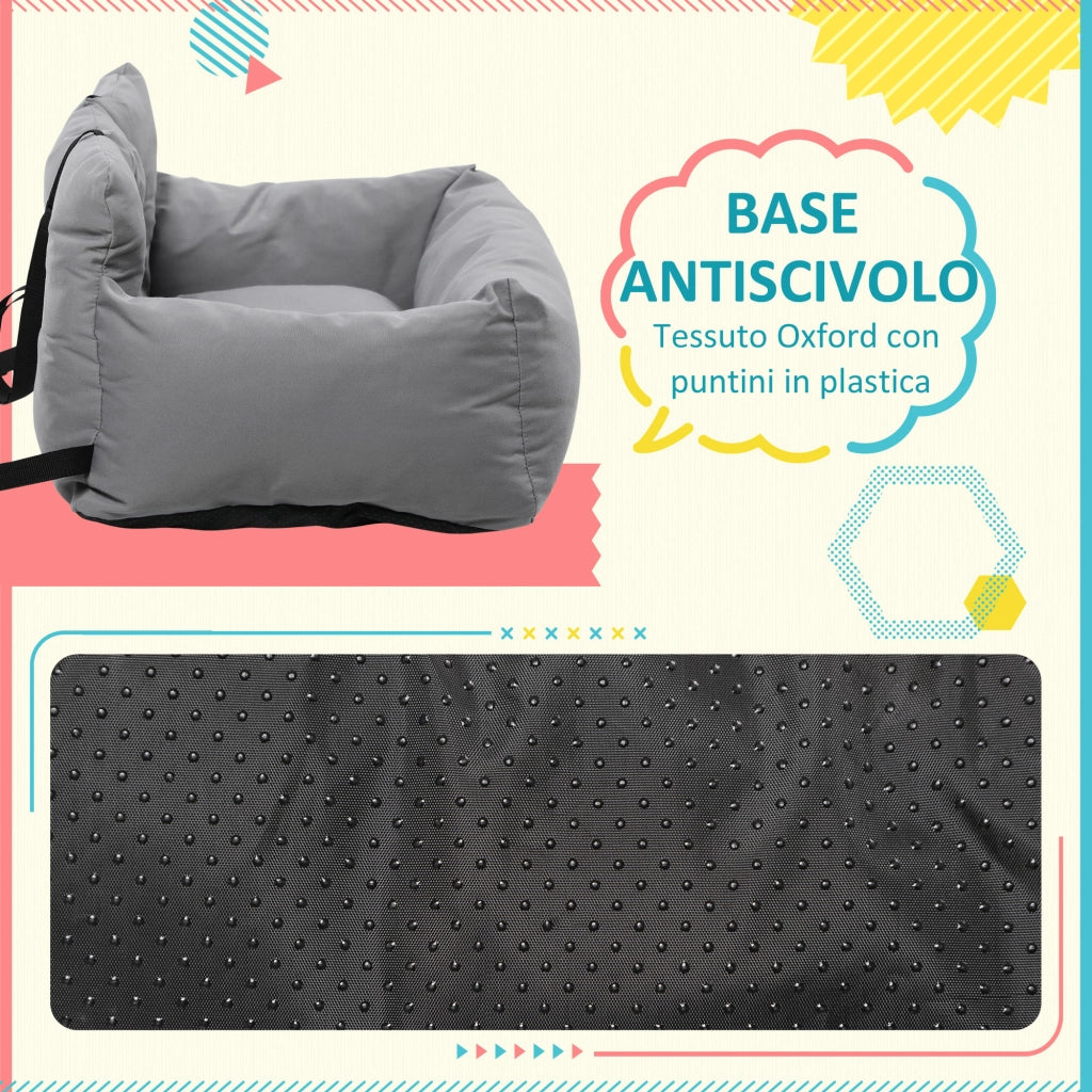 Seggiolino per Cani ¨C Minimal ¨C Grigio Scuro