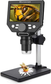 Microscop digitale - Inclusa camera - Compatibile con smartphone - Elettrico