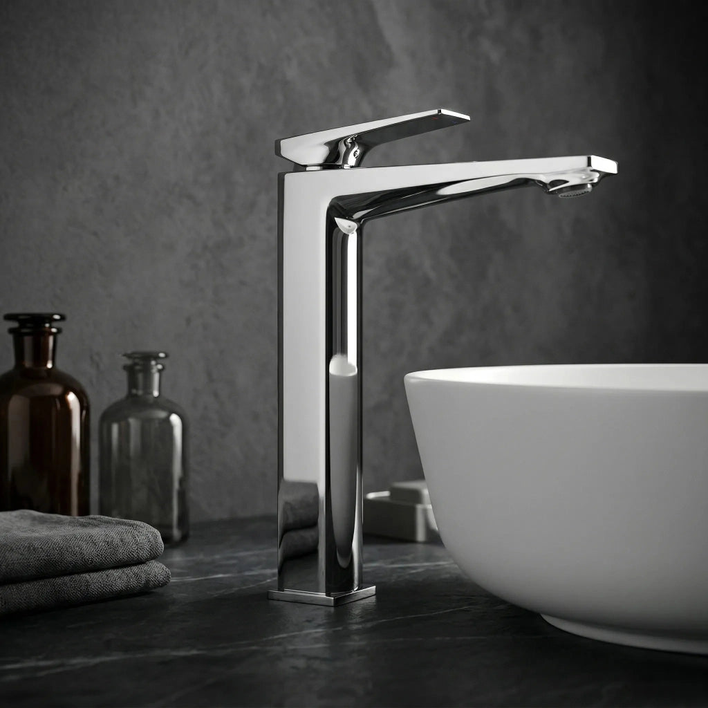 Rubinetto Da Lavabo Premium Rea Prime Chrome High