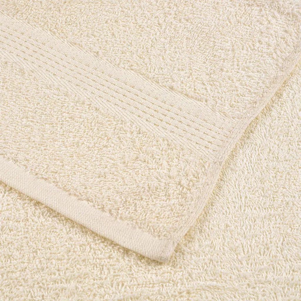 Asciugamani per sauna FROGN 10 pezzi Crema 80x200 cm 360 g/m2