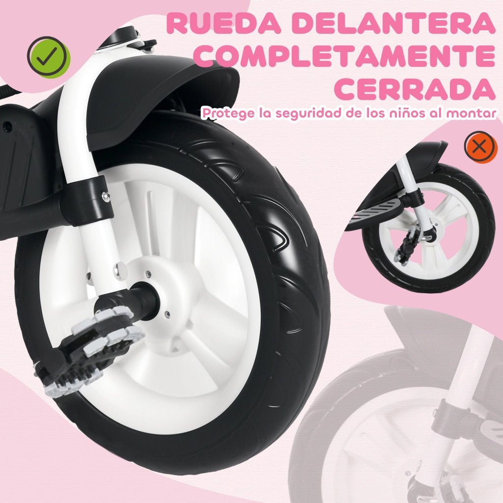 Triciclo Bambini Rosa ¨C Minimal ¨C Portabotellas