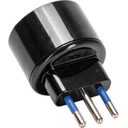 ADATTATORE SCHUKO AIGOSTAR - NERO 2P+T 10A- 10 pezzi